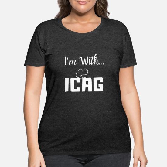 I'm With ICAG, Iron Chef Alex Guarnaschelli' Women's Plus Size T-Shirt |  Spreadshirt